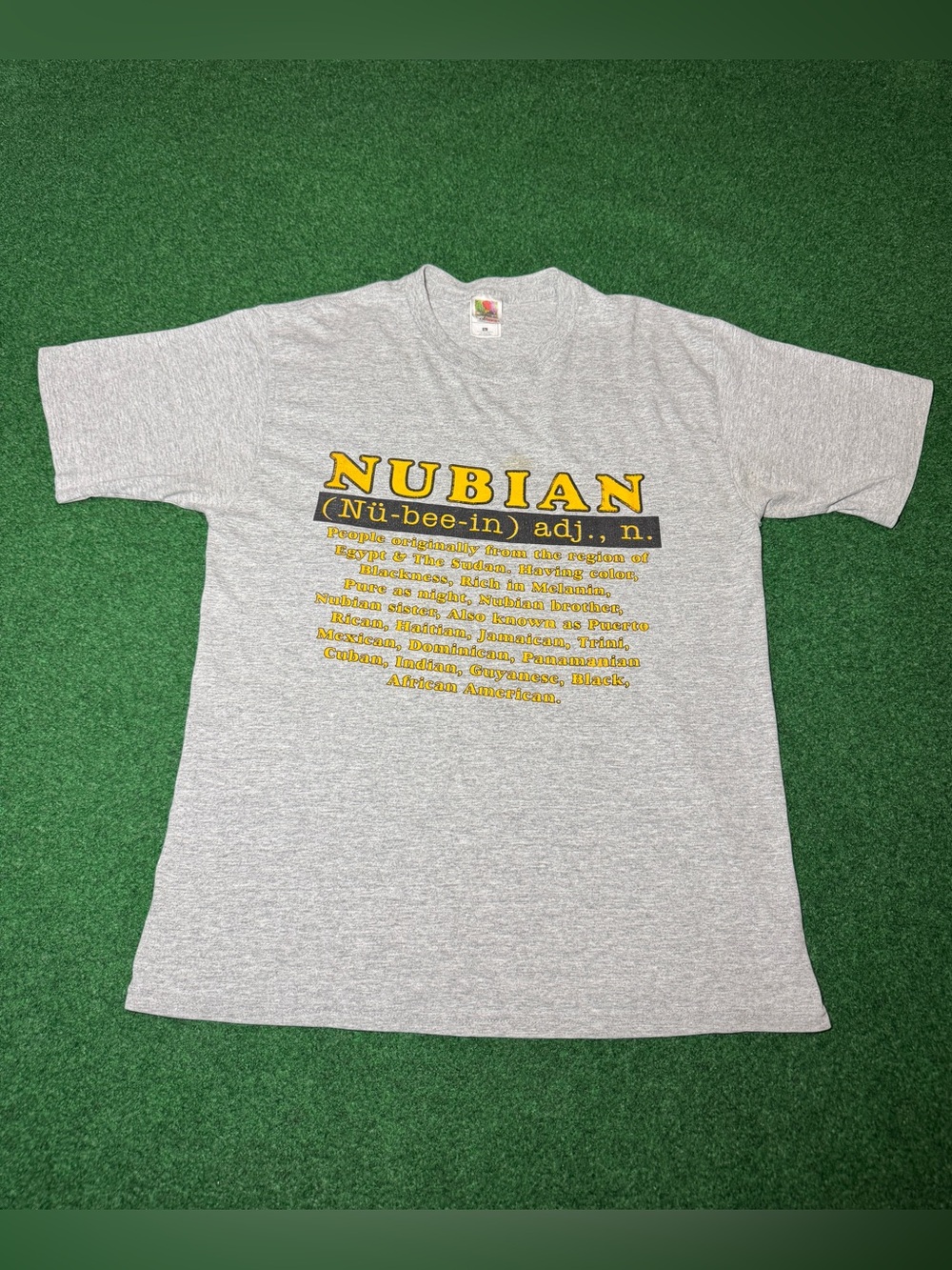Nubian Vintage T Shirt Brand Nubian Egypt Sudan Large Shirt